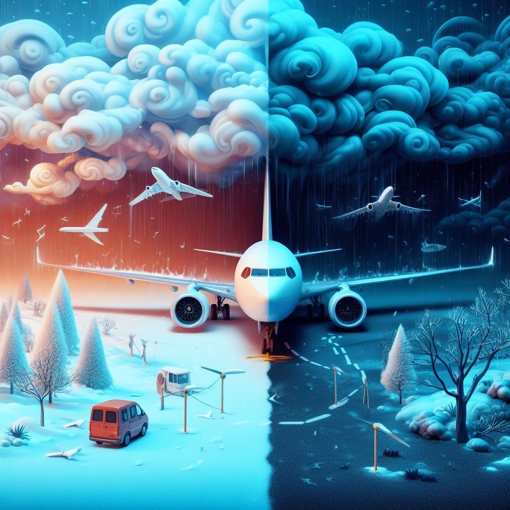 Legătura dintre Întârzierile de Zbor și Condițiile Meteo